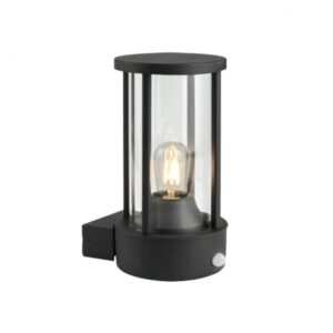 Външен аплик Aspen E27, сензор, 60W, алуминий/стъкло