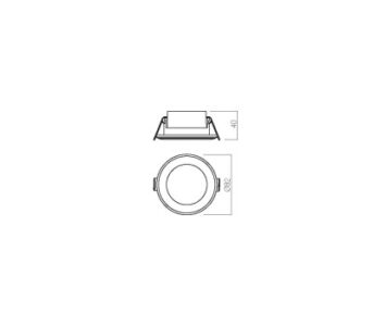 Луна Smarter PT 05 LED 5W 3000K топла светлина - Image 2