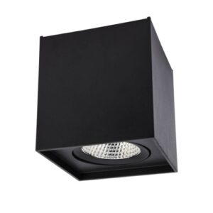 LED луна за външен монтаж SMARTER 70442 PC 01 LED 10W 3000K SQ MBK