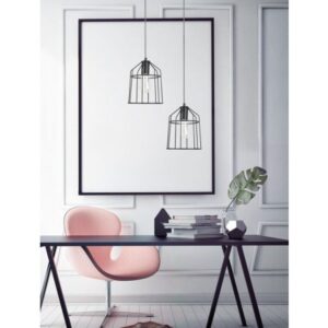 Пендел E27 1x60W IP20 Nova Luce Peppino черен - Image 3