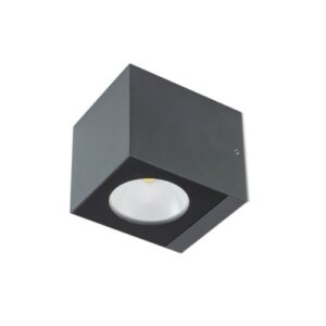 Фасаден аплик Redo TEKO LED 7W 3000K тъмно сив - Снимка 1