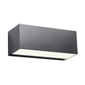 Аплик фасаден LED Redo Lampris 13W 3000K тъмносив