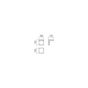 Фасаден аплик Smarter 90279 Embo, LED, димируем, 220-240V - Снимка 2