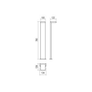LED градински стълб SMARTER 90280 EMBO - Image 2