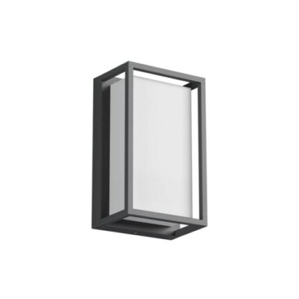 Аплик фасаден LED 12W Redo QUADRIS 3000K тъмно сив
