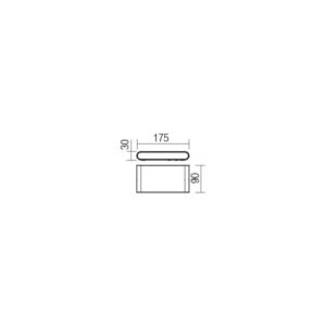 LED фасаден аплик REDO OUTDOOR 9054 KLIPPE - Image 2