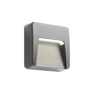 Фасадна луна Redo HOLOS 1.5W LED IP65 3000K сива