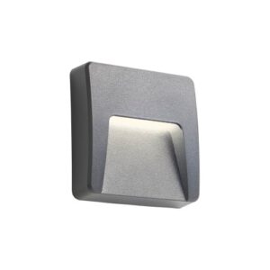LED фасадна луна за външен монтаж REDO OUTDOOR 90682 HOLOS 3W IP65 DG 3000K - Снимка 1