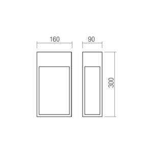 Фасаден аплик Redo Outdoor Stand 20W IP65 2700K бял - Image 2
