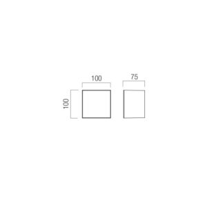 Аплик фасаден Redo Kodiak 5W LED IP65 2700-3000K бял - Image 2