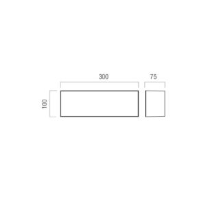 Фасаден аплик Redo Kodiak AP LED 15W IP65 регулируем цвят - Image 2