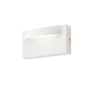 Фасадна луна Redo POLIFEMO 8W LED 2700K IP65 бяла - Снимка 1