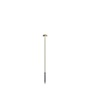 LED градински стълб с колче за земя REDO OUTDOOR 90900 SPILLO H60 LED 3.5W IP65 AB 3000K - Снимка 1
