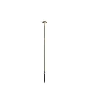 LED градински стълб с колче за земя REDO OUTDOOR 90908 SPILLO H80 LED 3.5W IP65 AB 3000K