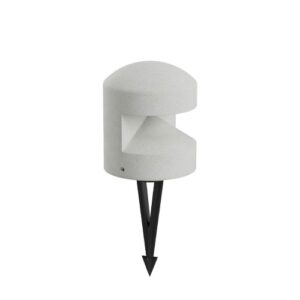 LED градински стълб с колче за земя REDO OUTDOOR 90981 CLIFF D16xH18.5 8W IP65 IVORY 2700K - Снимка 1
