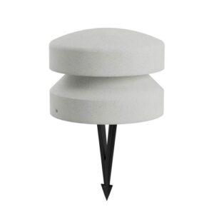 LED градински стълб с колче за земя REDO OUTDOOR 90993 CLIFF D25xH18.5 15W IP65 IVORY 2700K - Снимка 1