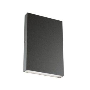 Аплик фасаден Redo Zipper 2x3W LED IP65 2700K черен