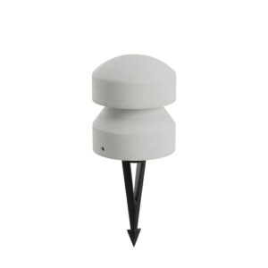 LED градински стълб с колче за земя REDO OUTDOOR 91108 CLIFF D16xH18.5 8W IP65 IVORY 3000K - Снимка 1