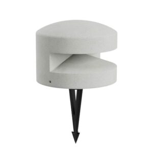 LED градински стълб с колче за земя REDO OUTDOOR 91116 CLIFF D25xH18.5 15W IP65 IVORY 3000K - Снимка 1