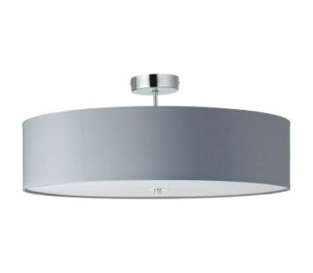 Плафон Brilliant Andria, 3x60W, E27, хром/светлосив - Image 4