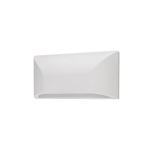 Фасадна лампа ACA Lighting SLIM22W, 6W, IP65, бяла