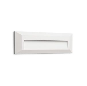 Фасадна лампа ACA LIGHTING SLIM32NW 2W IP65 бяла - Снимка 1