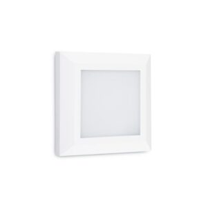 LED фасадна луна за външен монтаж ACA LIGHTING SLIM51NW WHITE