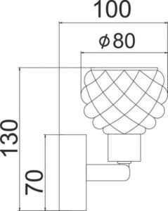 Спот G9 ACA Lighting Ostrava с димиране хром - Image 2