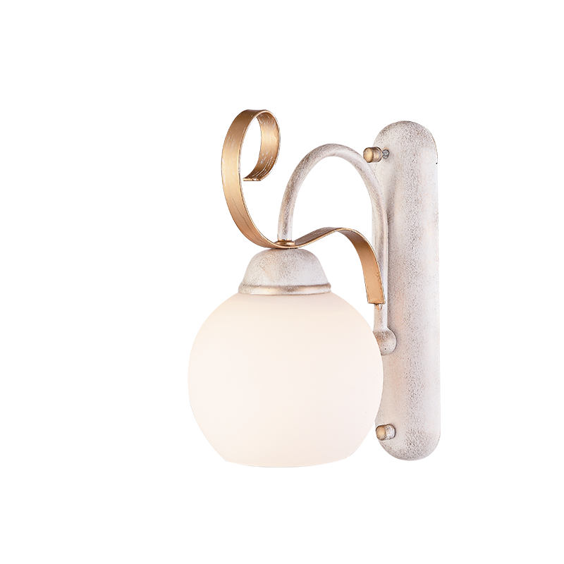 dl11691w Аплик ACA LIGHTING DL11691W E27 60W бял-бронз - Image 1