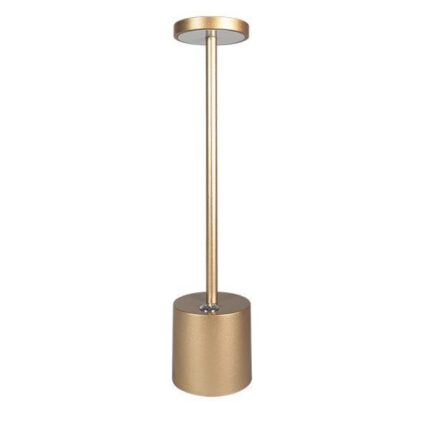 Настолна лампа презареждаема LED 4W, 150lm, златна - Снимка 1