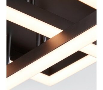 Плафон Brilliant KJORN LED 42W 3000K черен - Image 2