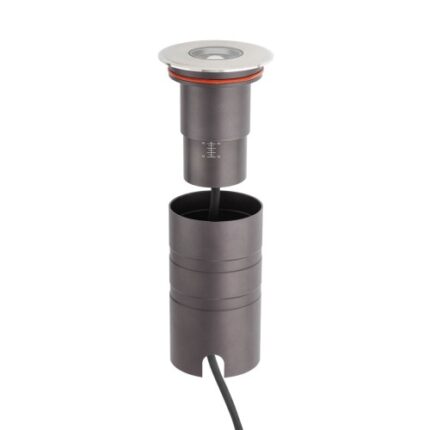 LED луна за вграждане в земя REDO OUTDOOR GD23UWW15-50 XGROUND 8W 12/24V DC 2700K IP67 15-50° SS