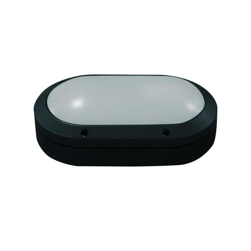 hi4022bms Фасаден аплик ACA LIGHTING HI4022BMS BLACK FACADE LAMP IP54 - Image 1