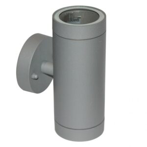 Аплик външен 2xGU10 OUTDOOR WALL-SPOT LIGHT сив HI7031G - Image 2