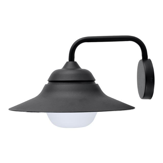 julie1bk Фасаден аплик ACA LIGHTING JULIE1WBK JULIE - Image 1