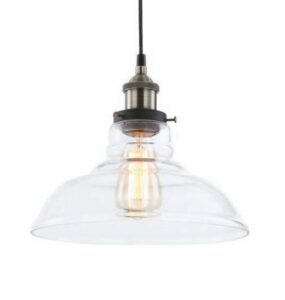 Пендел ACA LIGHTING SMYRNA E27 60W античен месинг