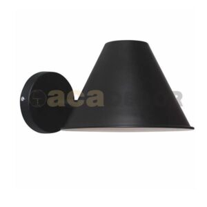 Аплик ACA Lighting CORA E27 60W черен метален - Снимка 1