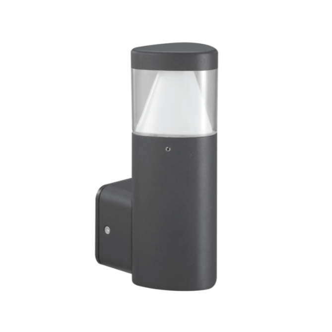 lg3704g Фасаден аплик ACA LIGHTING LG3704G, 7W, 3000K, антрацит - Image 1