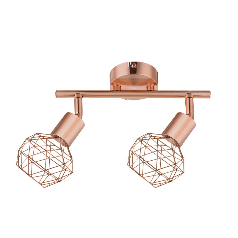 mc15612c Спот ACA Lighting Aladdin E14 2x40W мед - Image 1