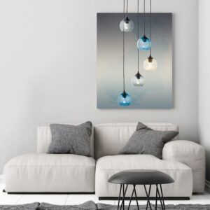 Пендел Brilliant AMIRI, 5x25W, E14, многоцветен - Image 2