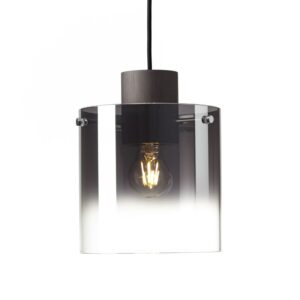 Пендел Brilliant Beth, 60W, E27, кафе/димящо стъкло - Image 2