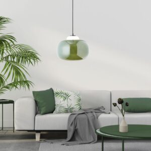 Пендел Brilliant BLOP Green, 60W, E27, Ø30см - Image 3