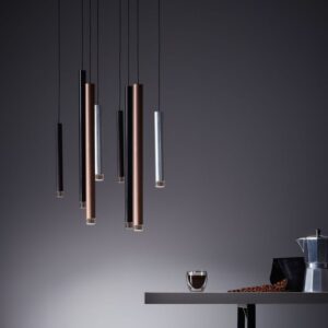 Пендел Brilliant Cembalo LED 32W 3000K кафяв - Image 2