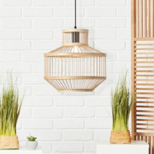 Пендел Brilliant TEVA, 40W, E27, черен/натурален - Image 3