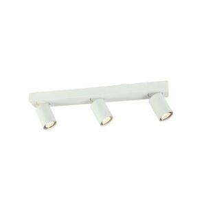 Спот ACA LIGHTING RA303S54WH, 3x50W, GU10, бял алуминий