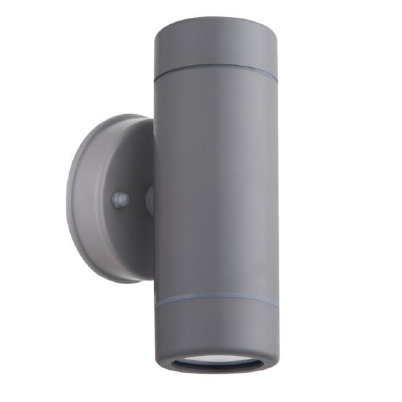 sl7031g-800x800-1 Външна лампа UP-DOWN SL7031G 2x3W GU10 сива IP65 - Image 1