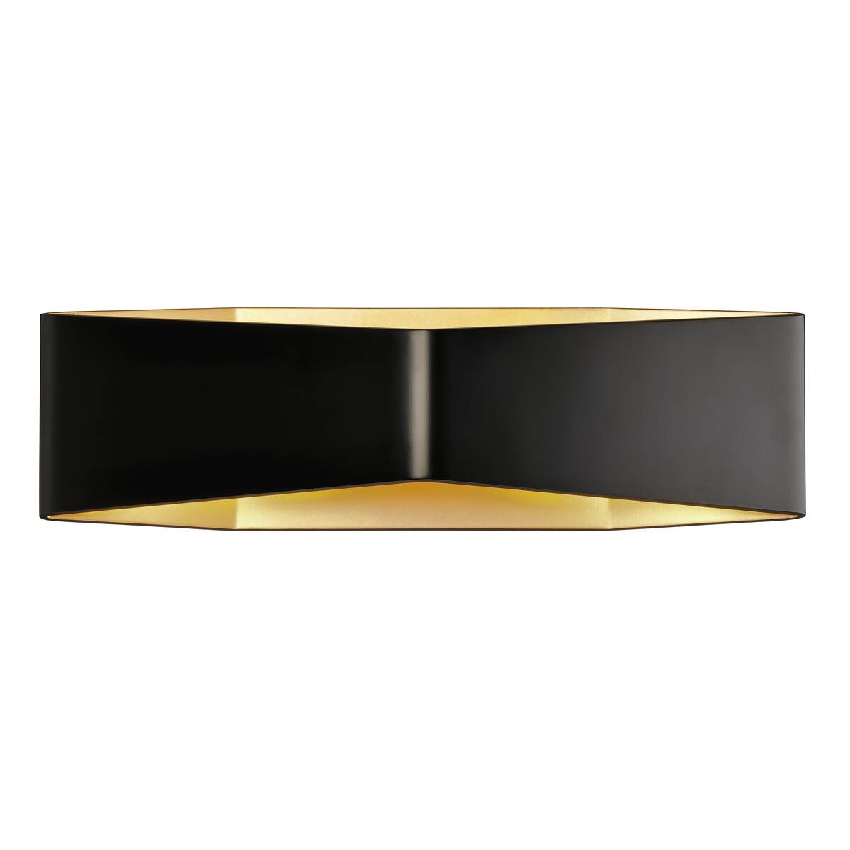 slv_151740_1_h_rgb Аплик SLV BIG CARISO LED 2x9W, топла светлина, черен/месинг - Снимка 1