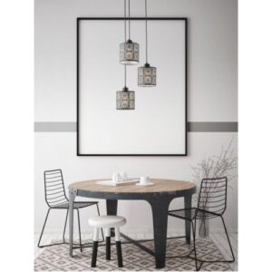 Полилей Smarter Vanilla, 3x42W, E27, черен - Image 2
