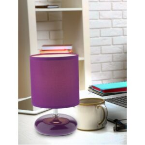 Настолна лампа Smarter 01-856, E14, 28W, лилава