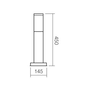 Подова лампа Smarter 9013 COLONNA с фасунга E27 28W - Image 2